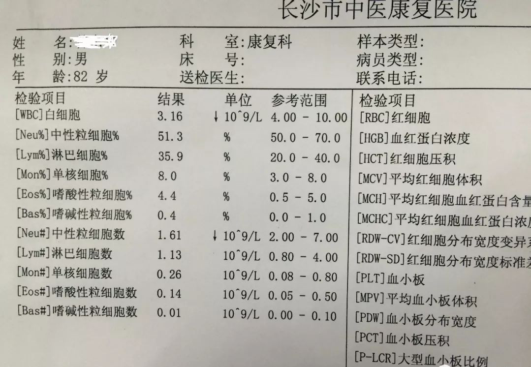 臭氧大自血在白细胞减少综合症中的应用