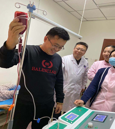 亲眼目测自血疗法在医院应用的心得体会